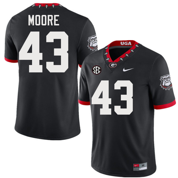 Nick Moore Georgia Jersey,University Of Georgia Bulldogs Football Jersey,Uniforms,Gears-Throwback